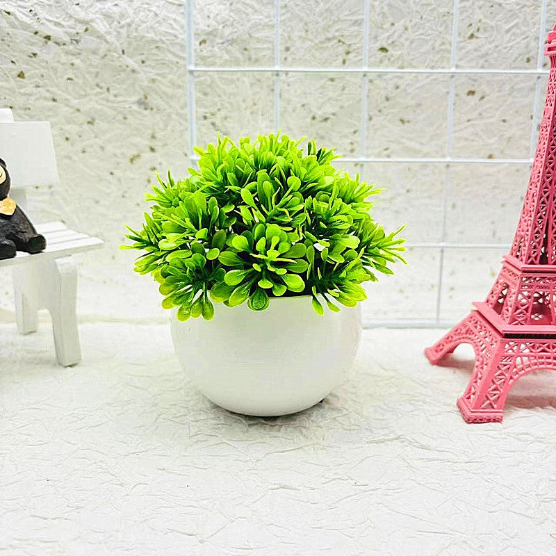 BowLift | Mini Half - Sphere Artificial Potted Plant