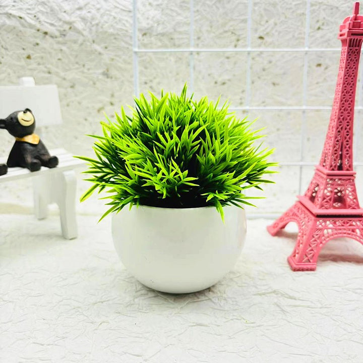 BowLift | Mini Half - Sphere Artificial Potted Plant