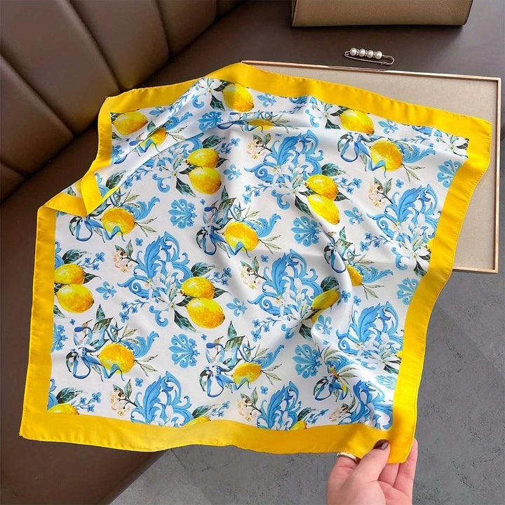 BowLift | Retro Korean Style Faux Silk Scarf