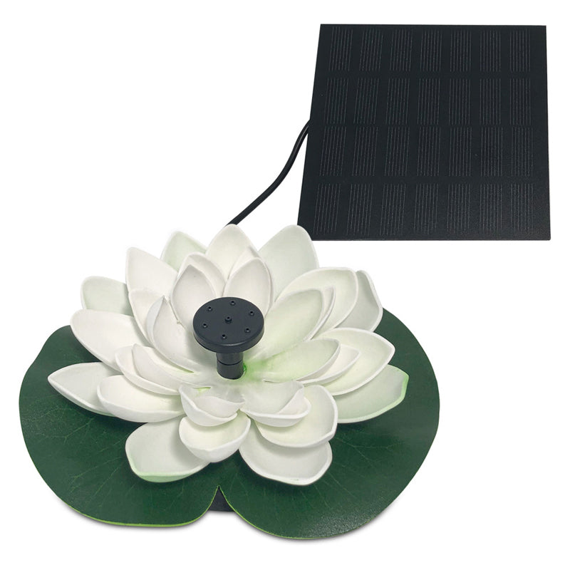 BowLift | Lotus Shaped Solar Fountain Pond Decorative