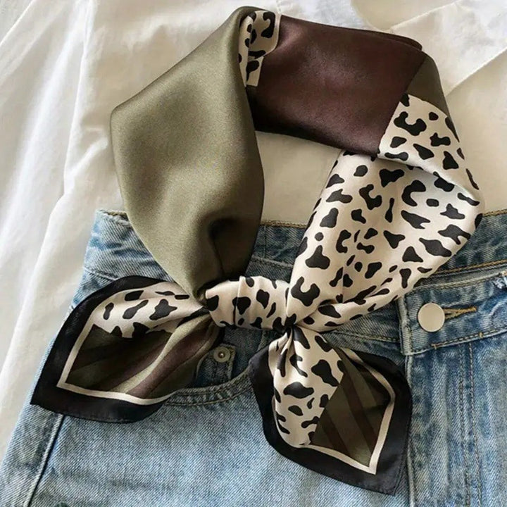 BowLift | Retro Korean Style Faux Silk Scarf