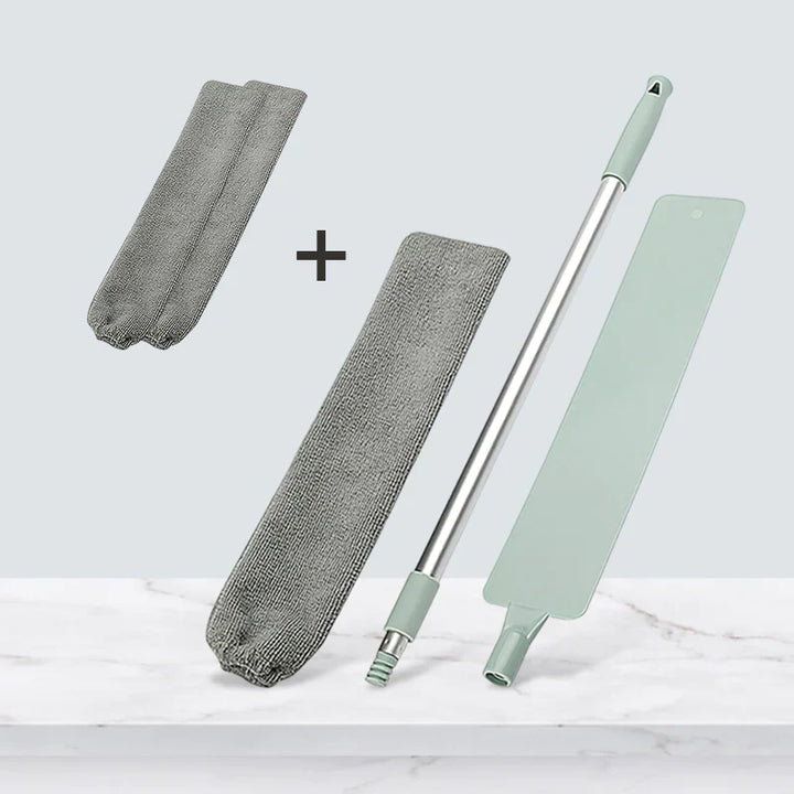 BowLift | Retractable Microfiber Cloth Dust Brush Gap Mop