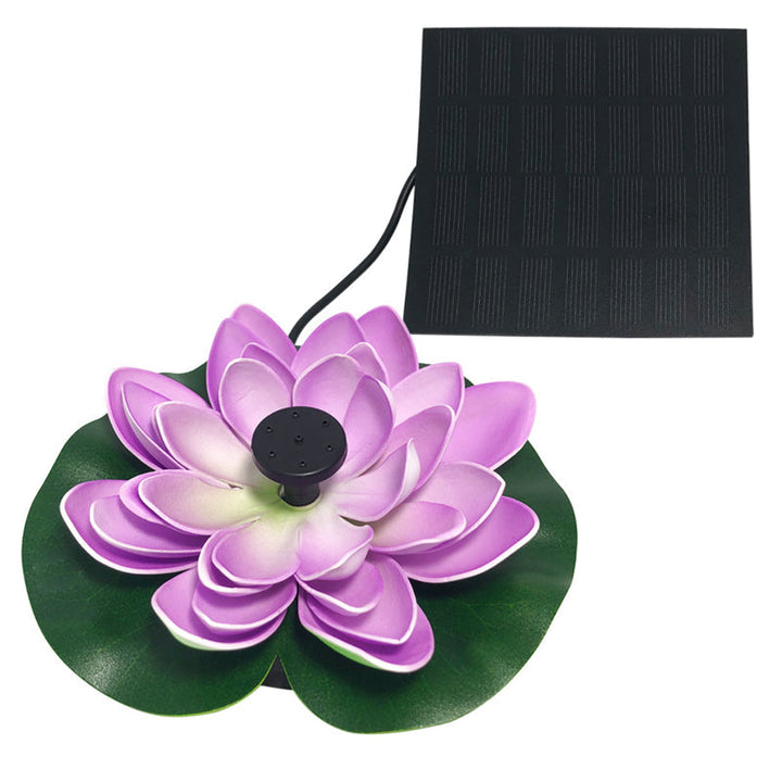BowLift | Lotus Shaped Solar Fountain Pond Decorative