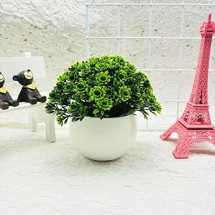 BowLift | Mini Half - Sphere Artificial Potted Plant