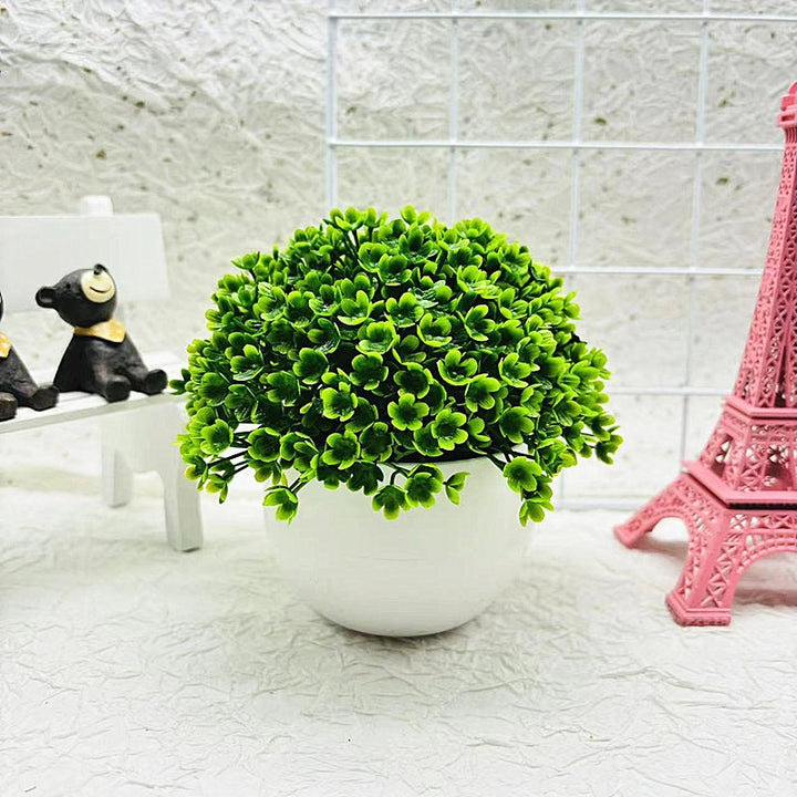 BowLift | Mini Half - Sphere Artificial Potted Plant