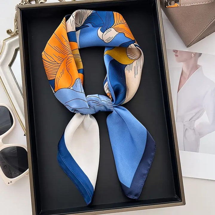 BowLift | Retro Korean Style Faux Silk Scarf