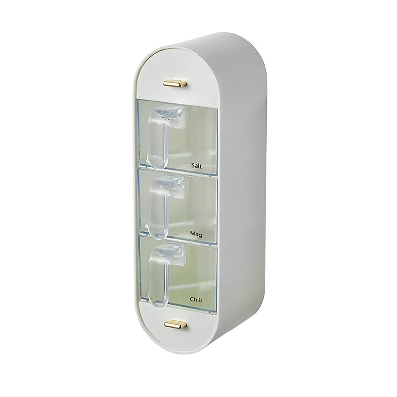 Space-saving spice jar for wall mounting | Bowlift