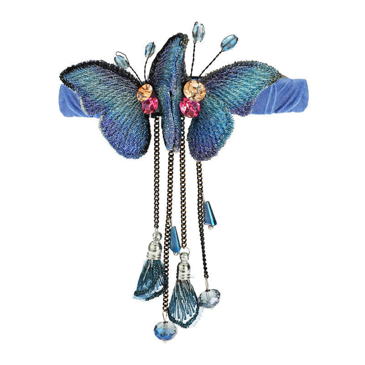 BowLift | Temperament Butterfly Rhinestone Tassel Hair Clip