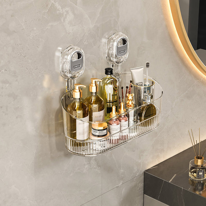 BowLift | No-Drill Bathroom Suction Cup Storage Box