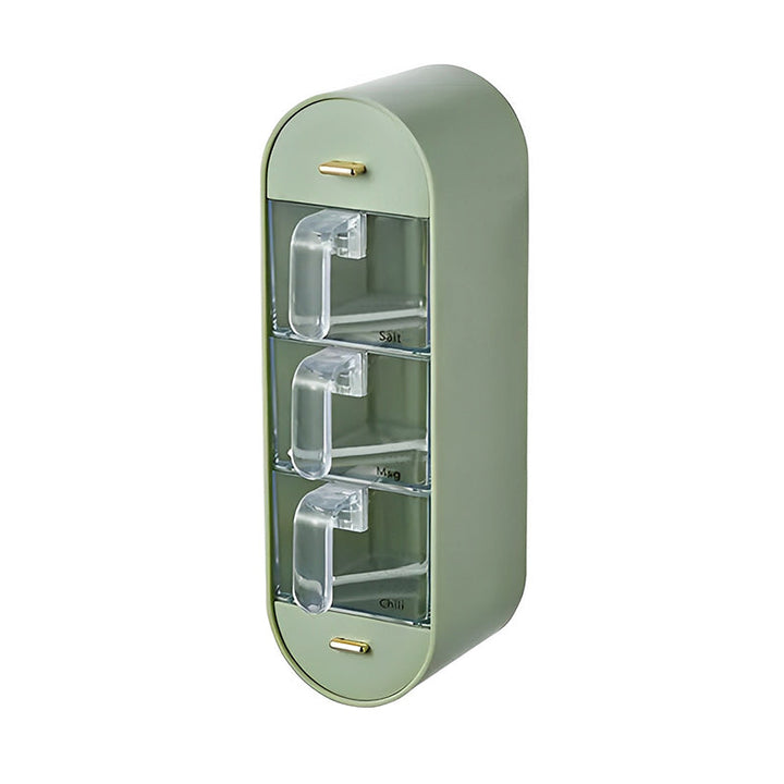Space-saving spice jar for wall mounting | Bowlift