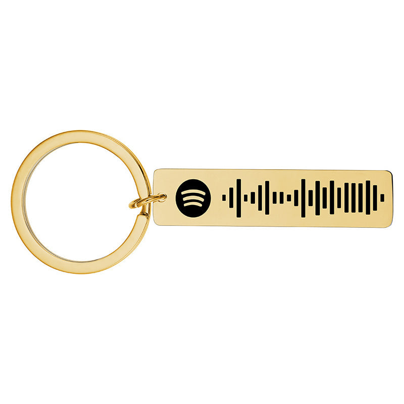 BowLift | Music Code Plaque Keychain
