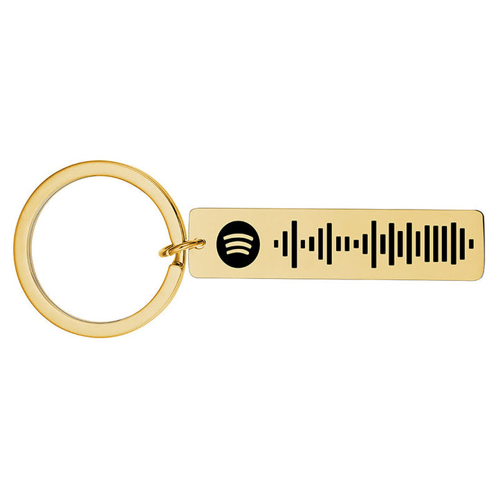 BowLift | Music Code Plaque Keychain