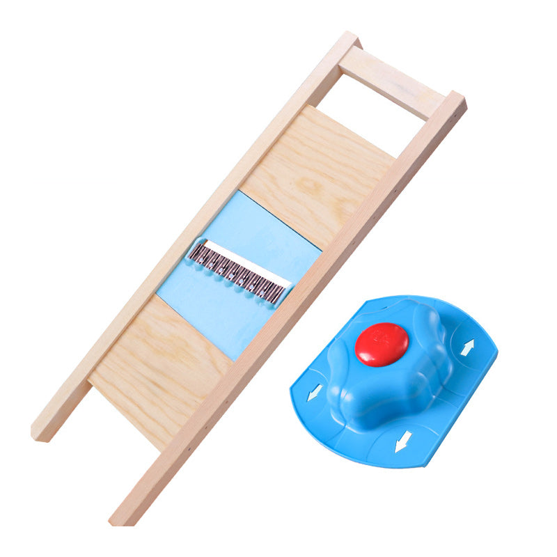 BowLift | Wooden Handle Potato Chips Slicer