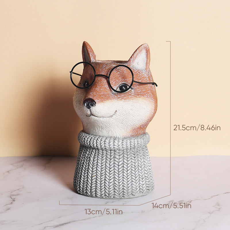 Resin Animal Flower Pot | Bowlift