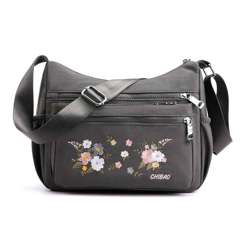 BowLift | Embroidered Flower Shoulder Bag