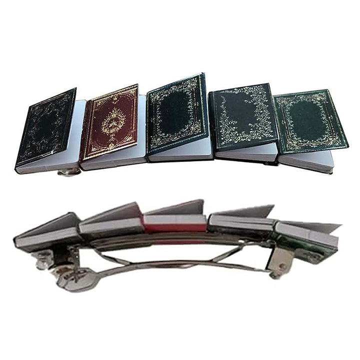 BowLift | Miniature Book Hairpin Barrette