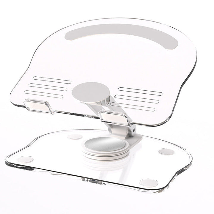 BowLift | Folding transparent acrylic tablet stand