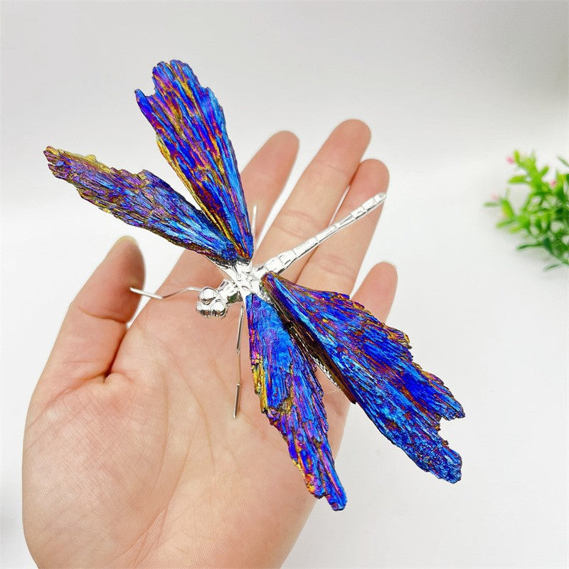 AURA TOURMALINE KYANITE DRAGONFLY | Bowlift