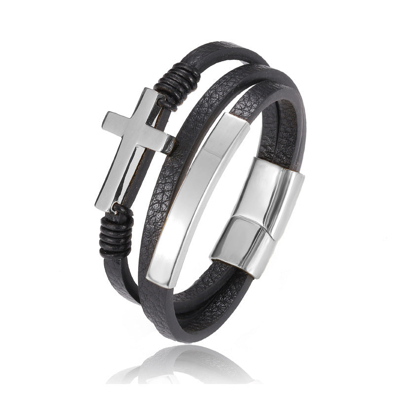BowLift | Multi-layered cross bracelet