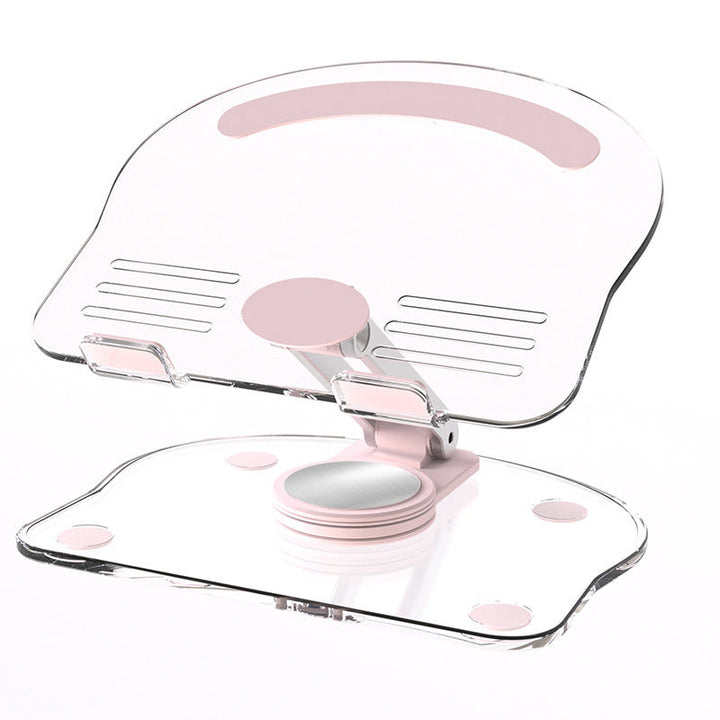 BowLift | Folding transparent acrylic tablet stand
