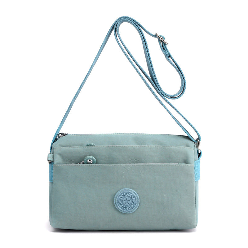 Women's Casual Multi-layer Fashionable Simple Shoulder Bag Made of Nylon | Bowlift