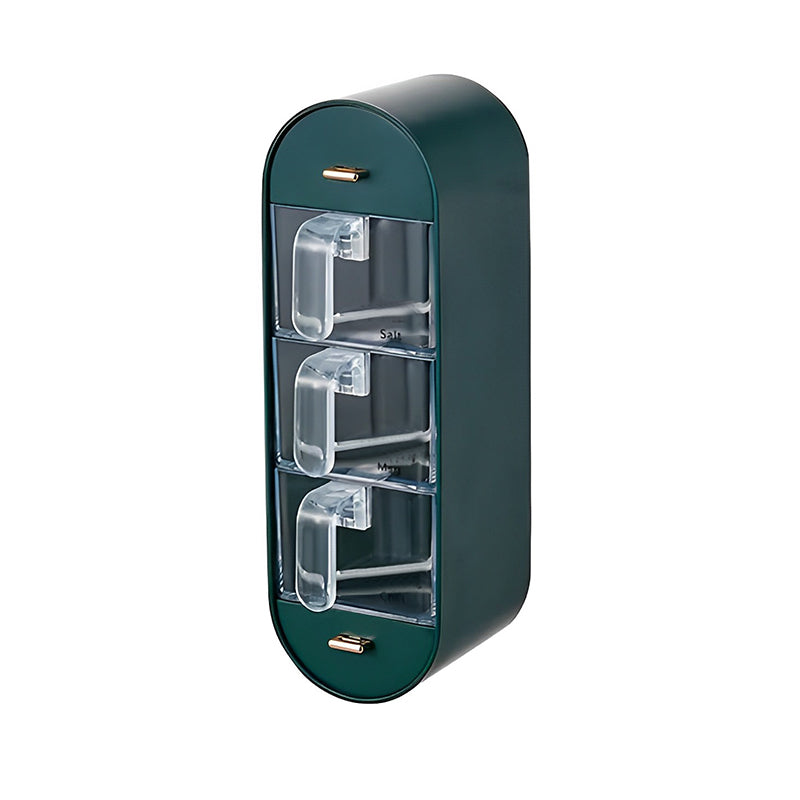 Space-saving spice jar for wall mounting | Bowlift