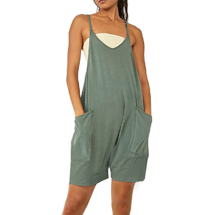 Sleeveless dress with pockets | Bowlift