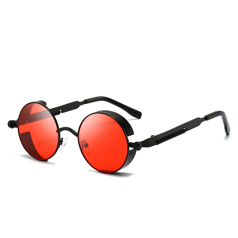 BowLift | Sunglasses Steampunk Round Lens Metal Frame Unisex Glasses