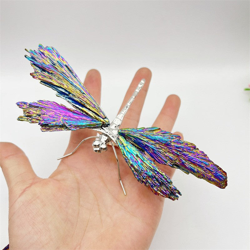 AURA TOURMALINE KYANITE DRAGONFLY | Bowlift