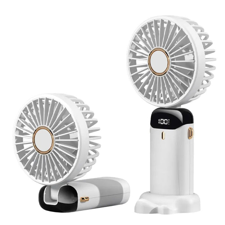 Portable electric cooling fan for cold compress | Bowlift