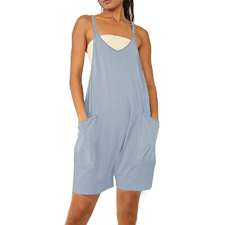 Sleeveless dress with pockets | Bowlift