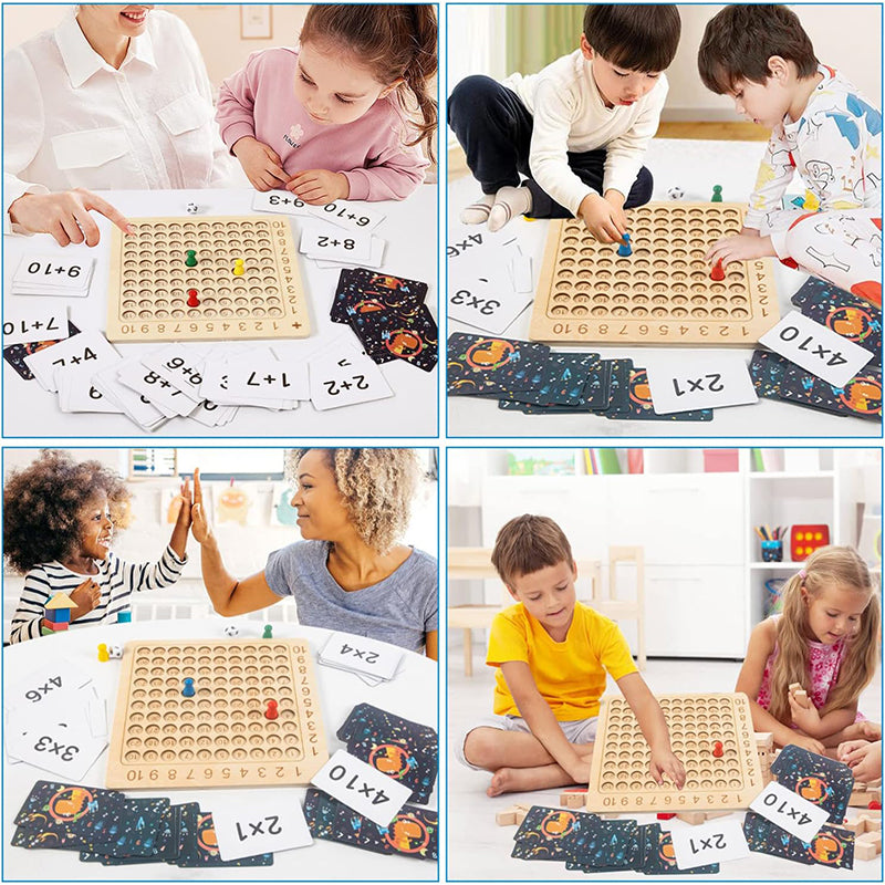 BowLift | Multiplication and Addition Board Game