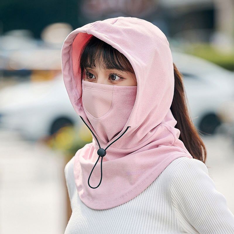 Hooded Face Mask with Neck Warmer for Cycling | Bowlift