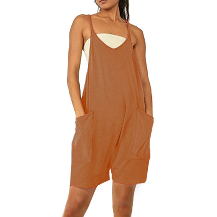 Sleeveless dress with pockets | Bowlift