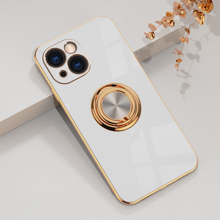 BowLift | Plated Case with Ring For iPhone
