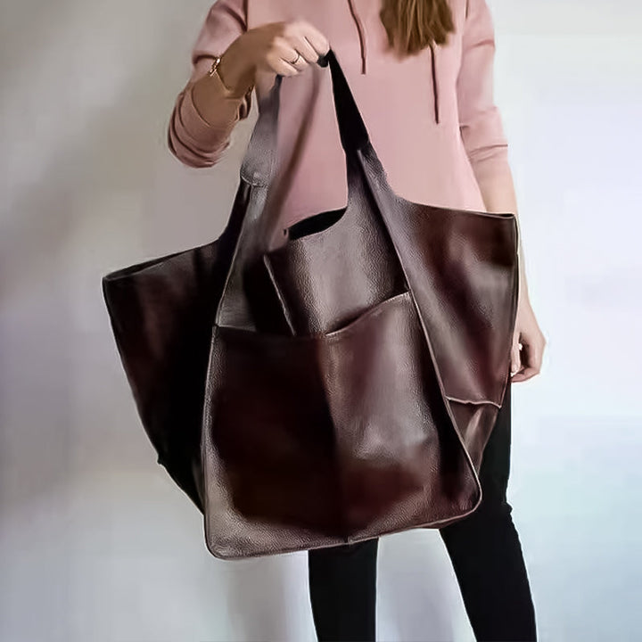 BowLift | Oversized Leather Weekend Bags