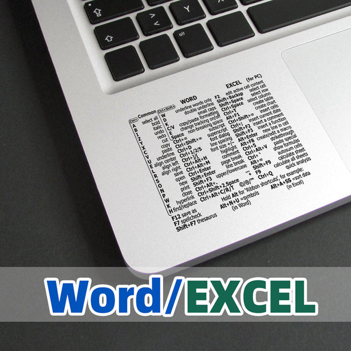BowLift | Keyboard Shortcut Stickers