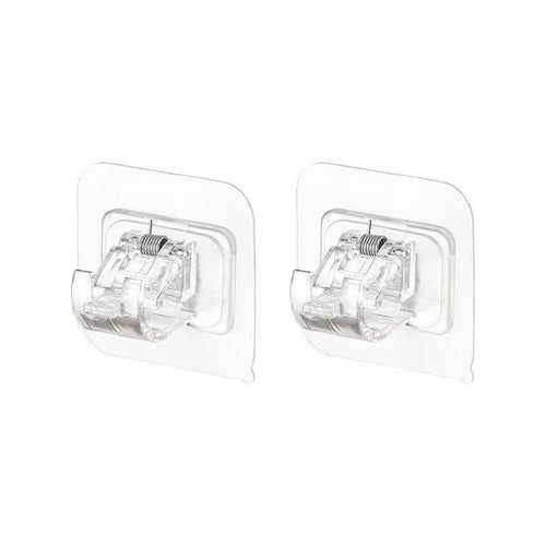 BowLift | Transparent Hanging Rod Clamp