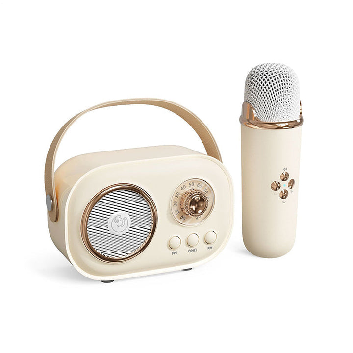 Portable Bluetooth speaker with wireless microphone | Bowlift