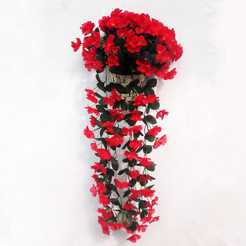 BowLift | Simulated Violet Hanging Basket