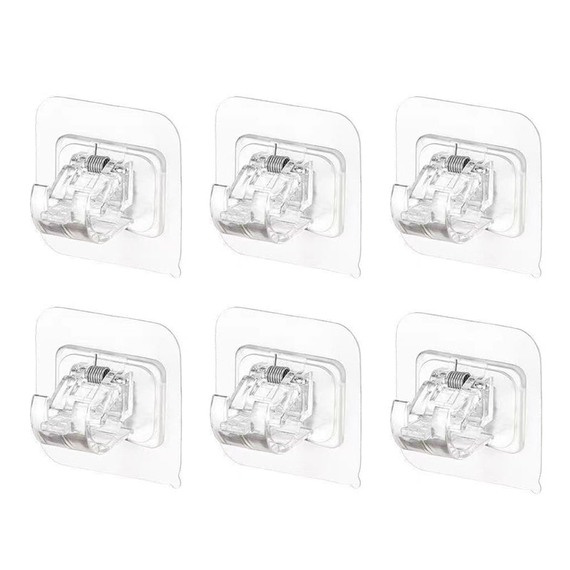 BowLift | Transparent Hanging Rod Clamp