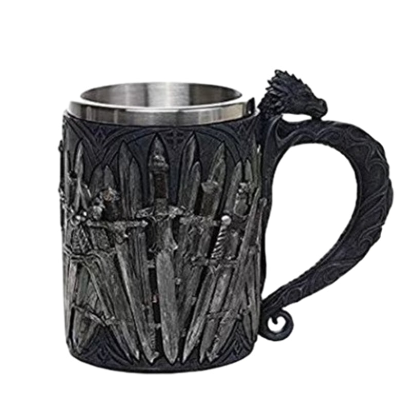 Creative Stainless Steel Medieval Mug Tankard for Beer Coffee | Bowlift