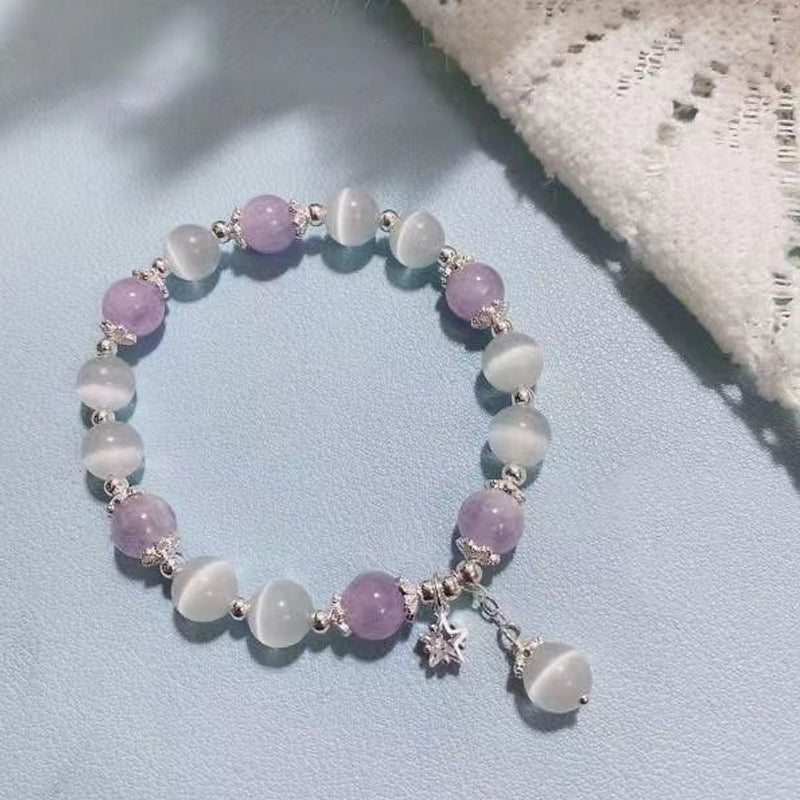 BowLift | Imitation Cat's Eye Crystal Butterfly Bracelet