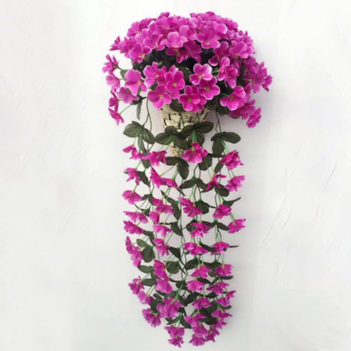 BowLift | Simulated Violet Hanging Basket