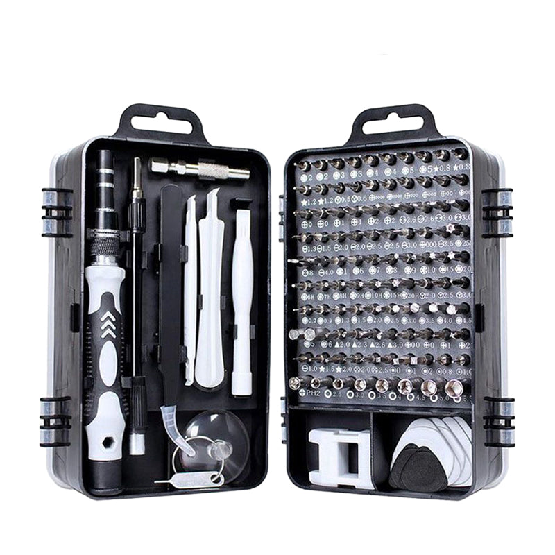 Multifunctional screwdriver set extra hard 115 in 1 | Bowlift