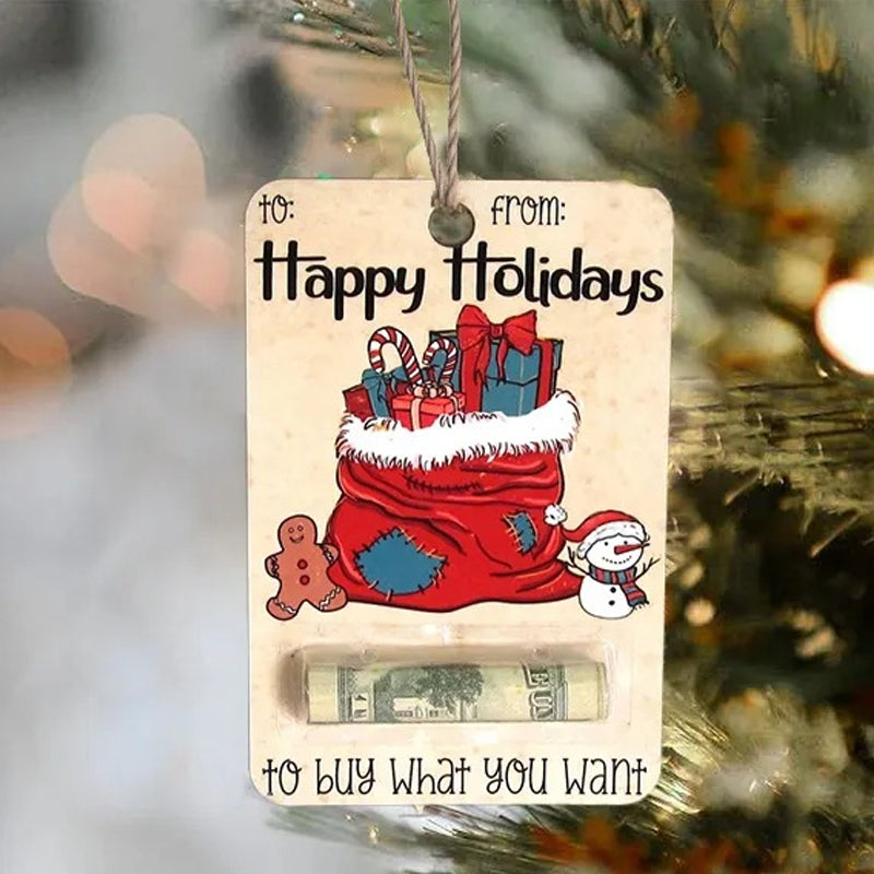 BowLift | Santa Christmas money holder