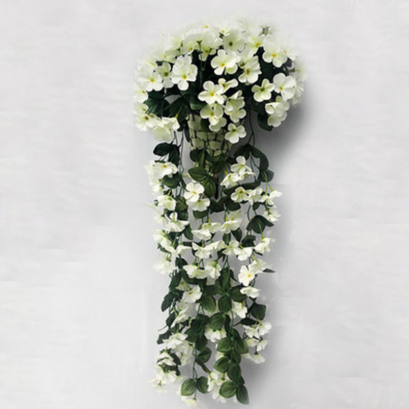 BowLift | Simulated Violet Hanging Basket