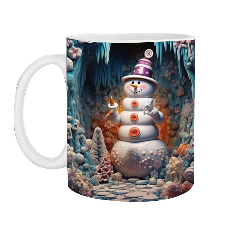 BowLift | 3D Christmas Snowman Mug