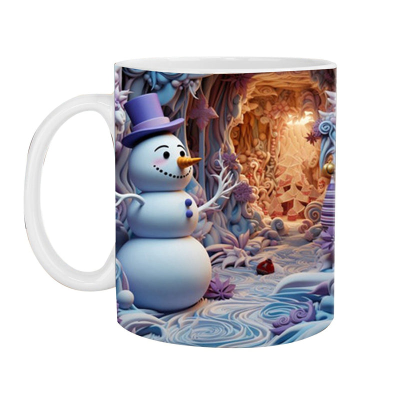 BowLift | 3D Christmas Snowman Mug