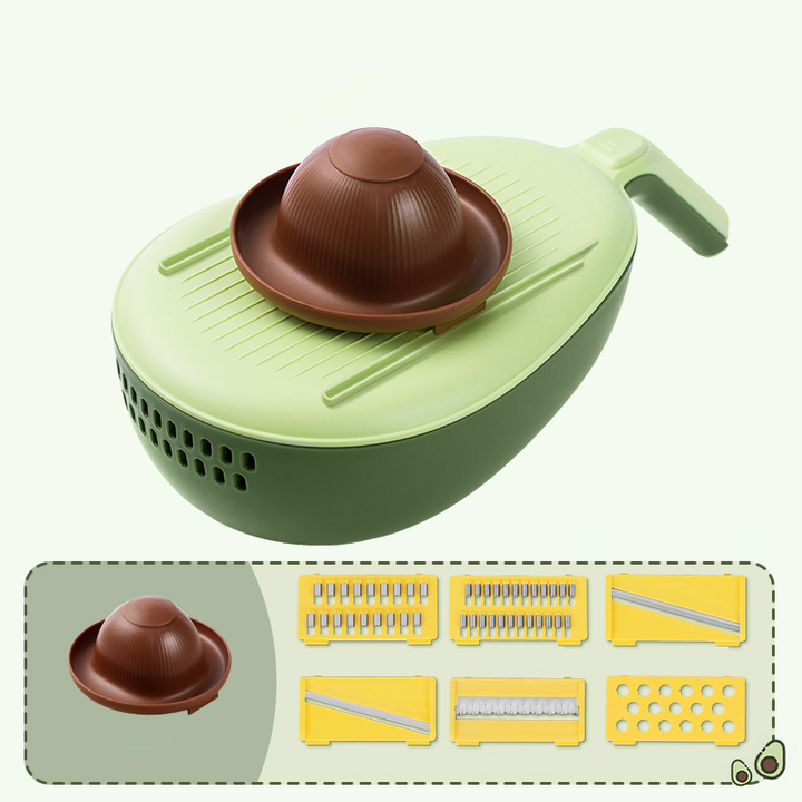 Avocado Shape Vegetable Cutting Chipper | Bowlift
